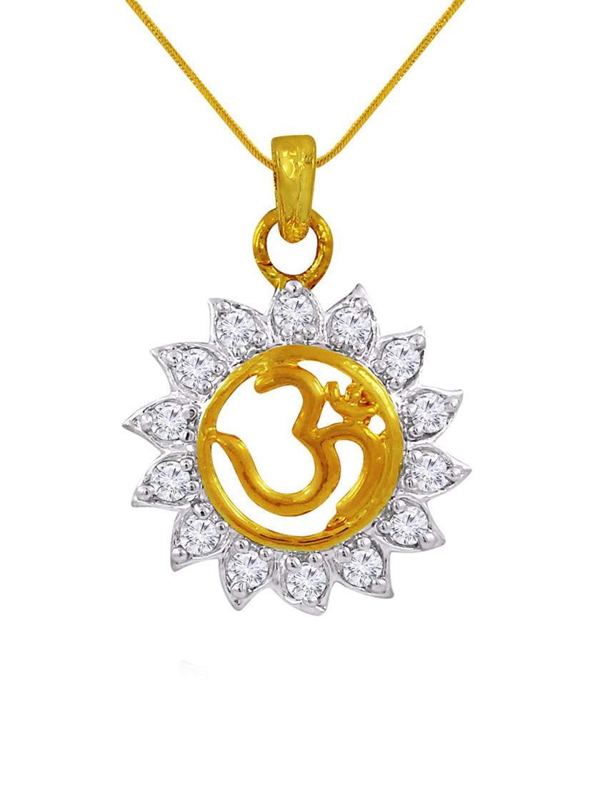 gold plated pendant - 18566814 - Standard Image - 1