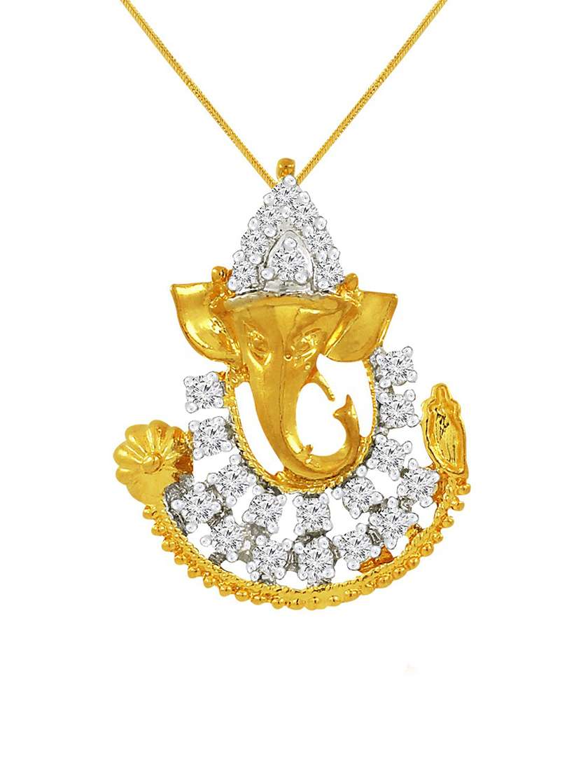 gold plated pendant - 18566818 -  Standard Image - 1