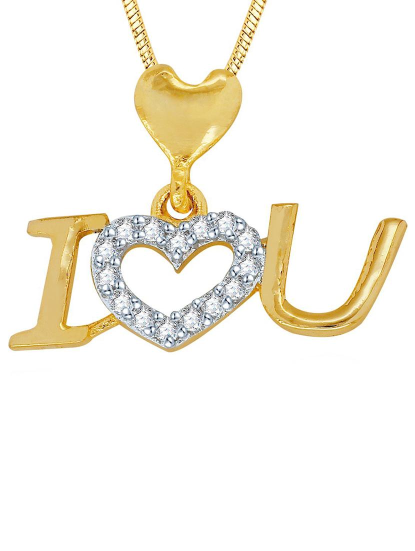 gold plated pendant - 18566834 - Standard Image - 1
