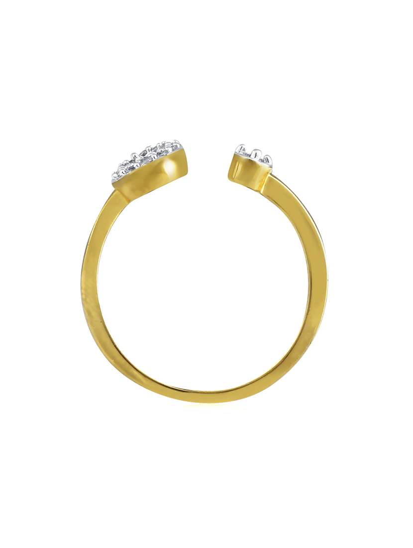 gold plated hand ring - 18566881 - Standard Image - 1