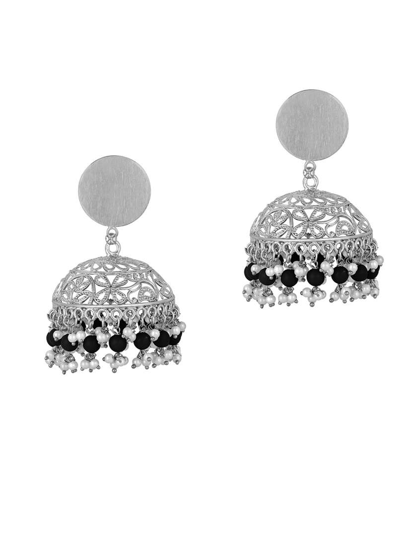silver plated earring