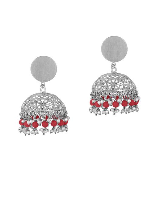 silver plated earring - 18567135 - Standard Image - 0