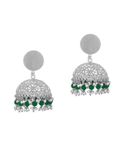 silver plated earring - 18567136 - Standard Image - 0