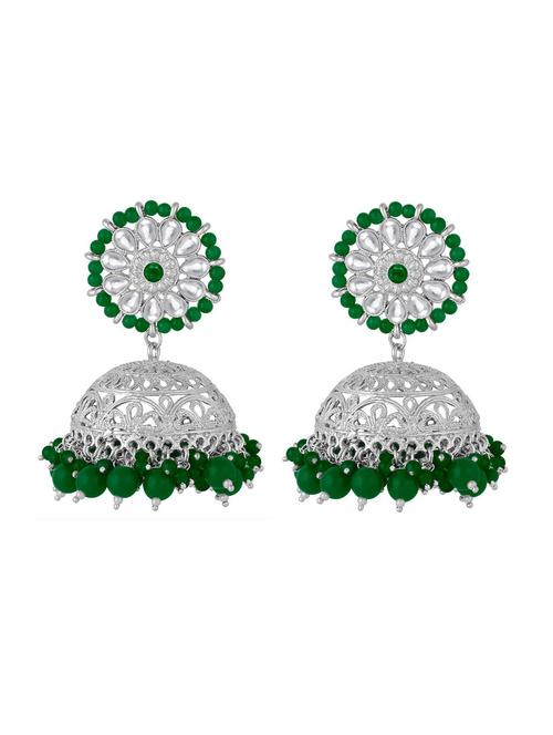 silver plated earring - 18567137 -  Standard Image - 0