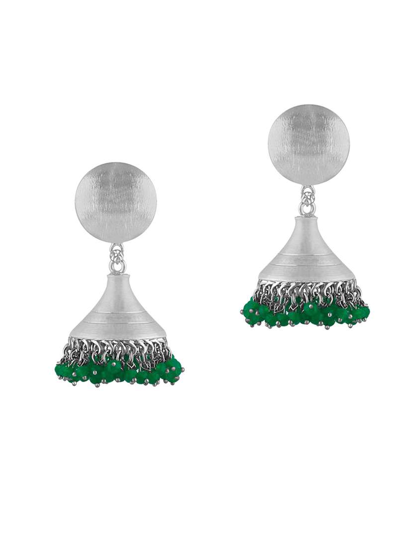 silver plated earring - 18567139 - Zoom Image - 0