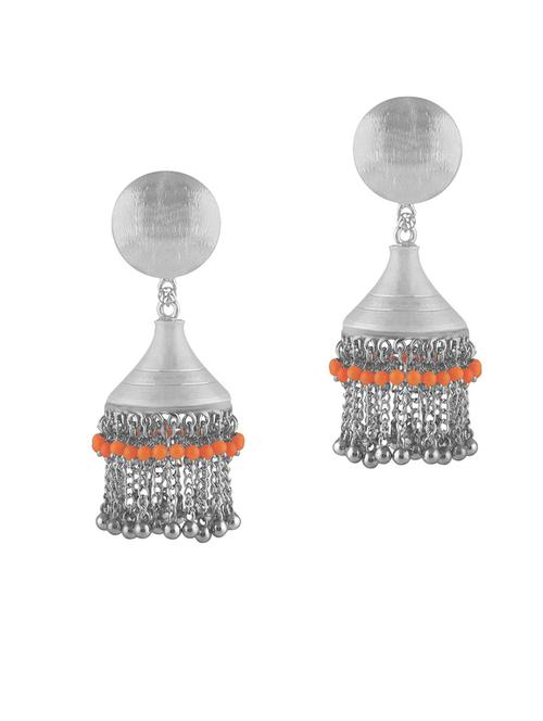 silver plated earring - 18567143 - Standard Image - 0