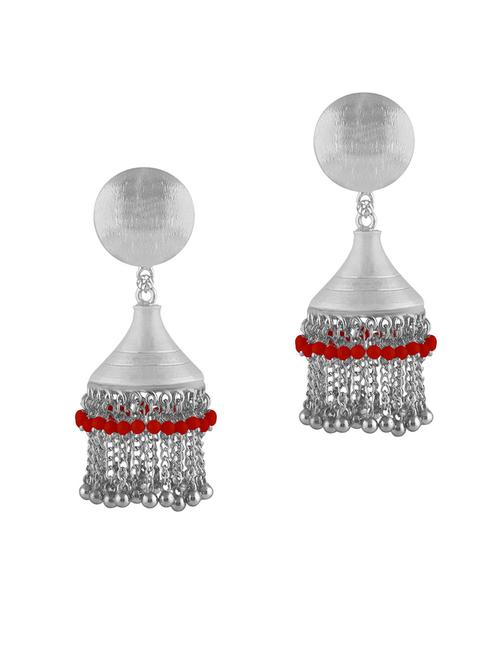 silver plated earring - 18567146 -  Standard Image - 0