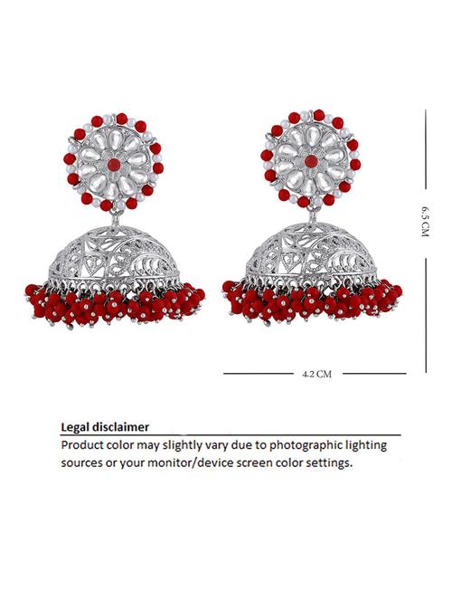 silver plated earring - 18567152 -  Standard Image - 0