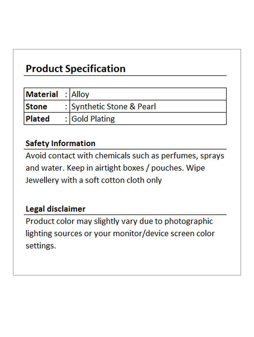 gold plated earring - 18567155 -  Standard Image - 4