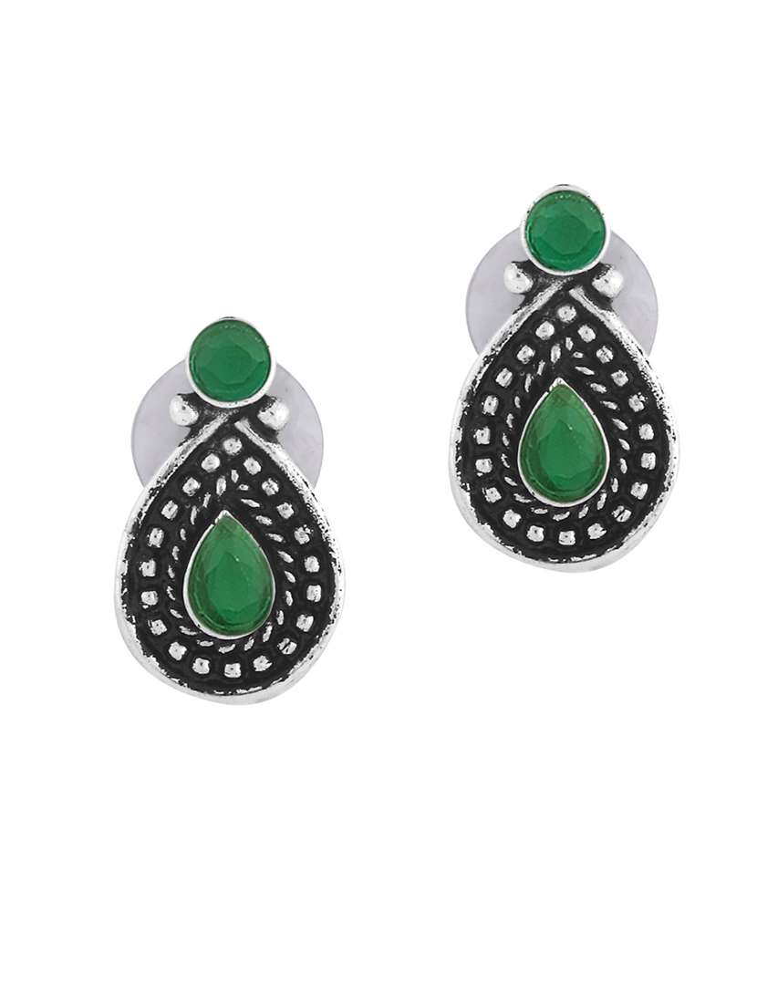 silver plated earring