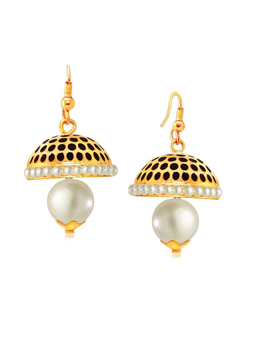 multi colored metal drop earring - 18567254 -  Standard Image - 1