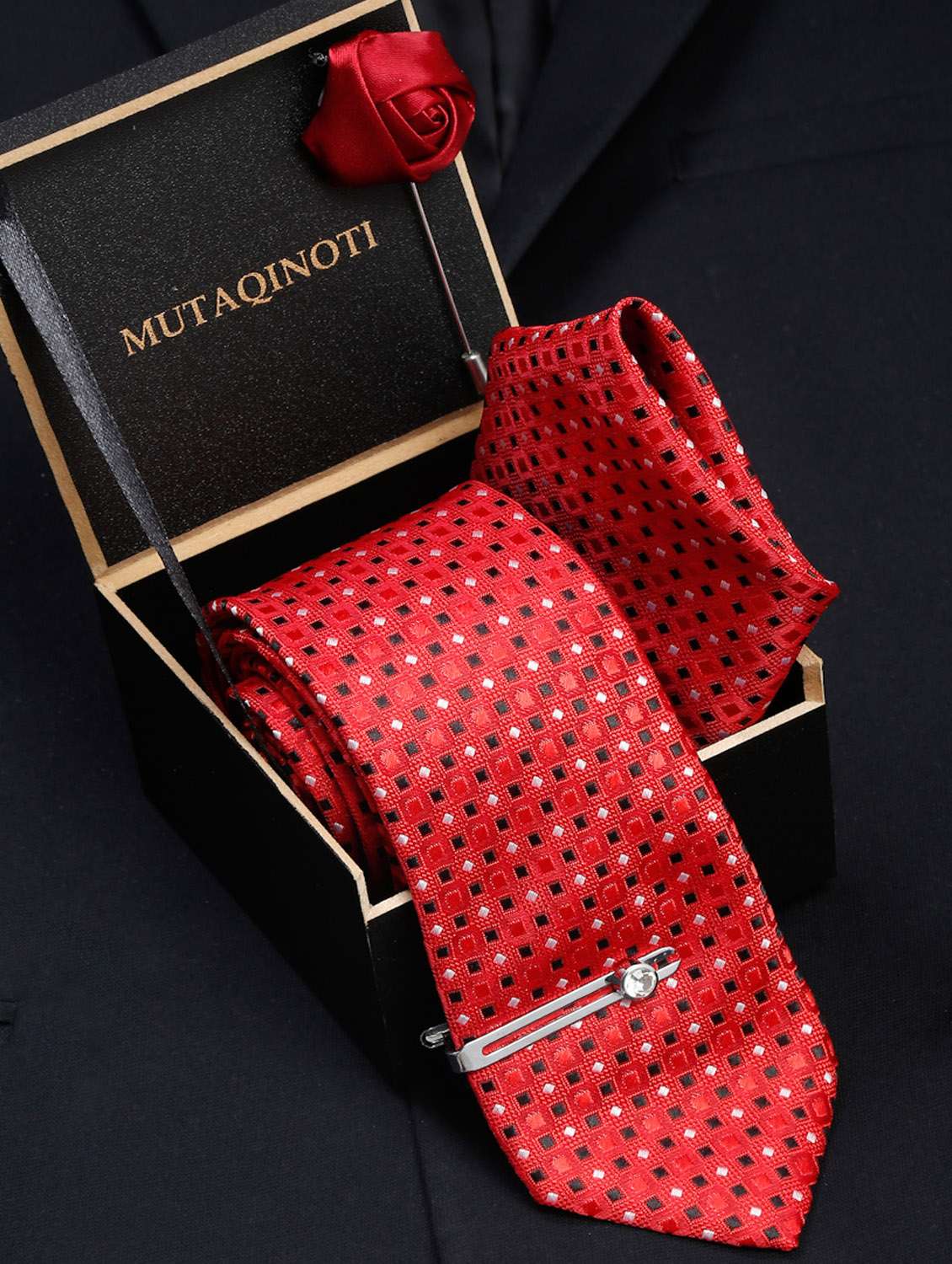 self design tie combo set 