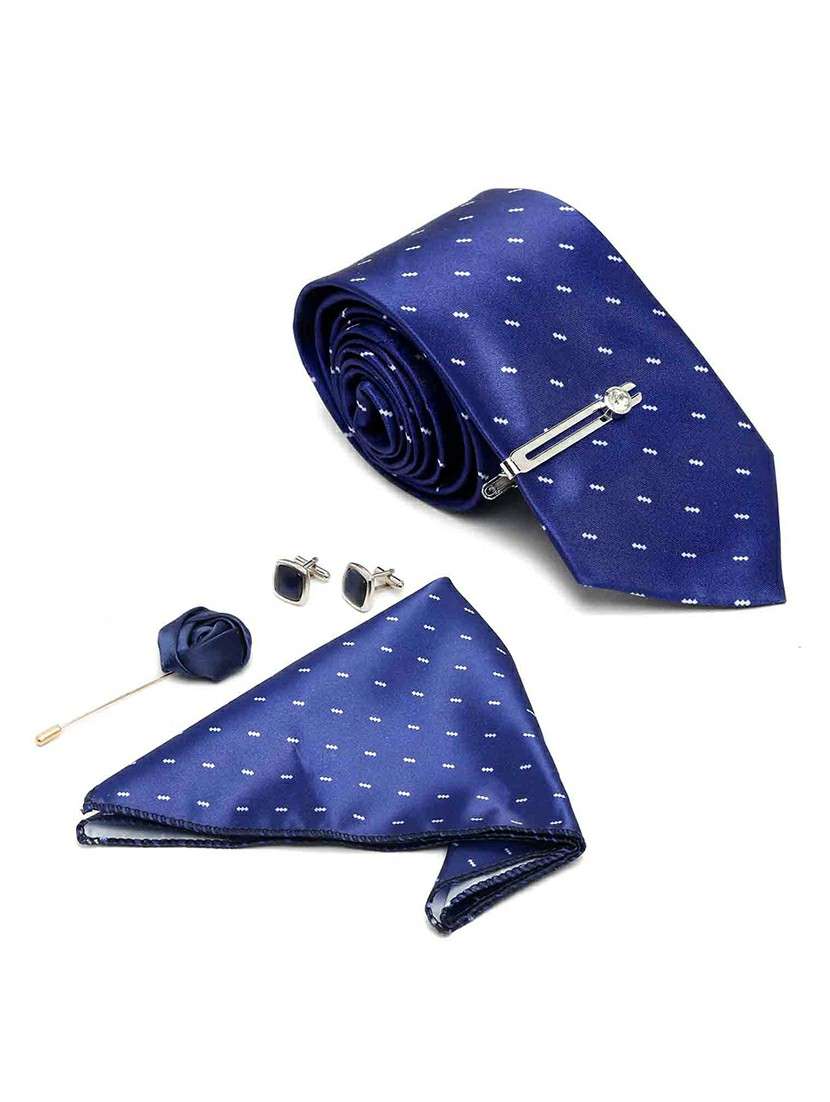 blue tie combo gift set