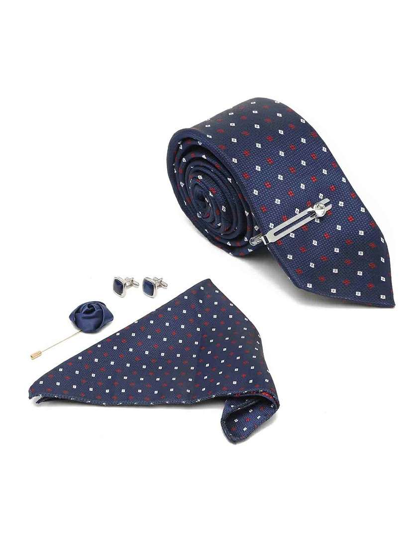 blue tie combo gift set