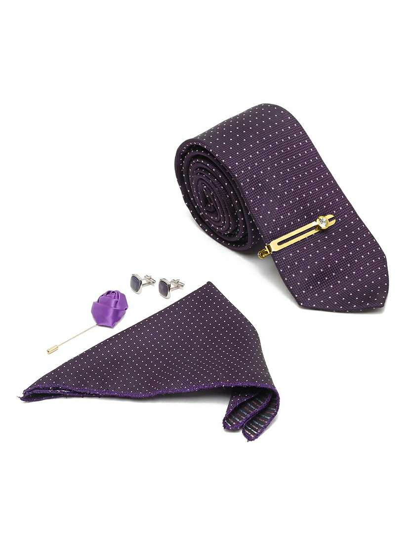 purple tie combo gift set