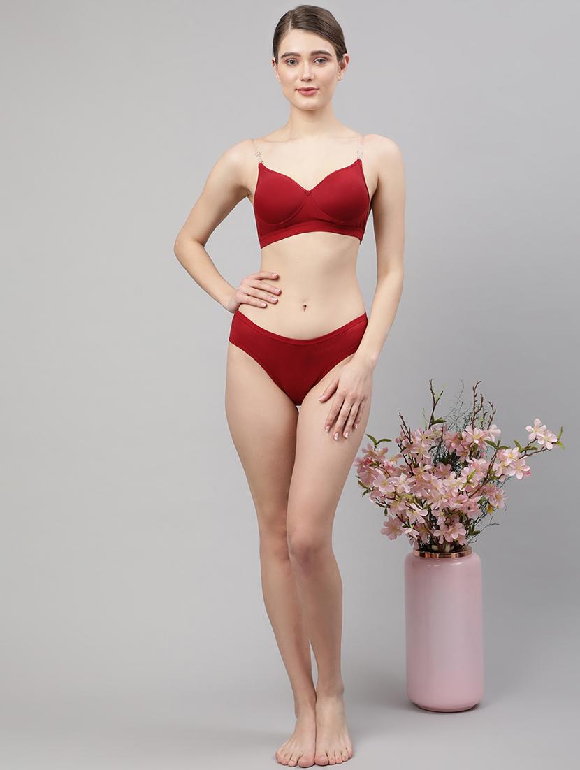 red solid bikini panty - 18569298 - Standard Image - 4