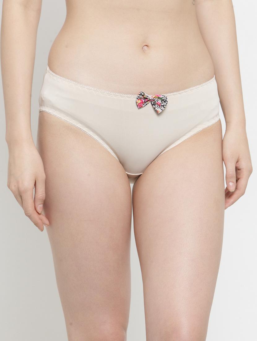 mid rise solid bikini panty - 18569303 - Standard Image - 1