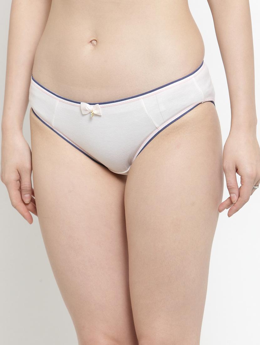 mid rise solid bikini panty - 18569309 - Standard Image - 1