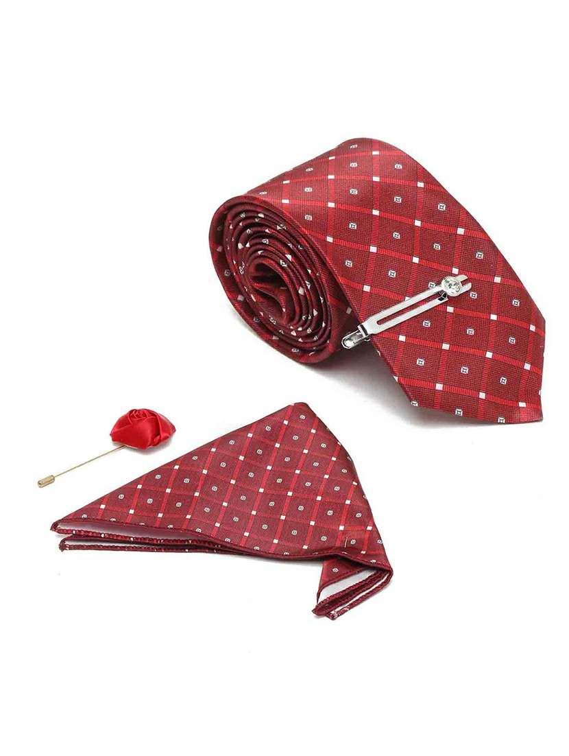 red tie combo gift set