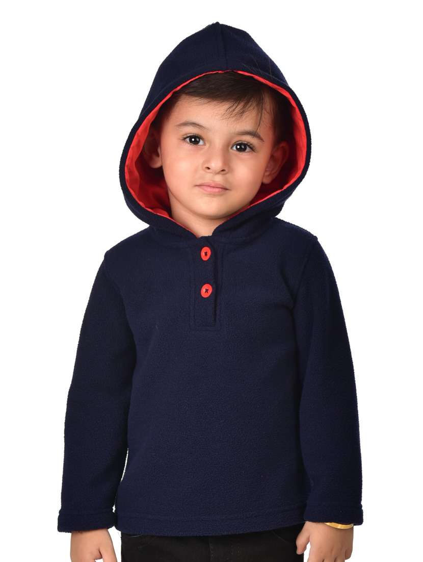 boys solids sweatshirt