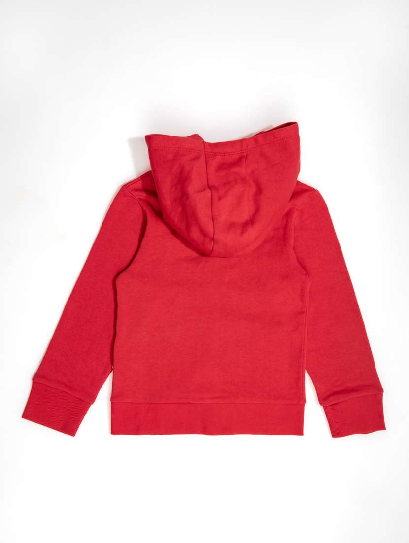 plain hood neck sweatshirt - 18570443 -  Standard Image - 1