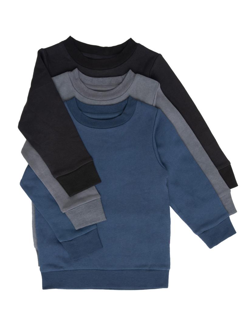 girls pack of 3 solid sweatshirt - 18570455 - Standard Image - 1