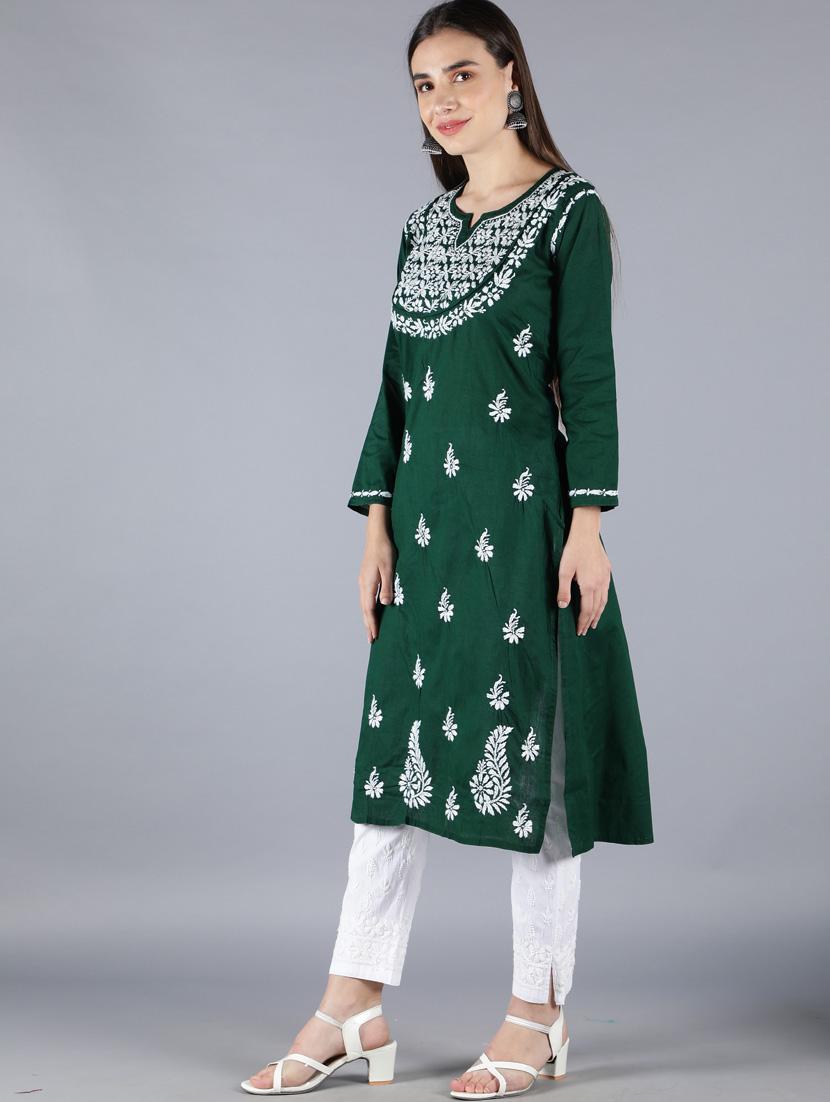 women's straight kurta - 18570803 -  Standard Image - 1