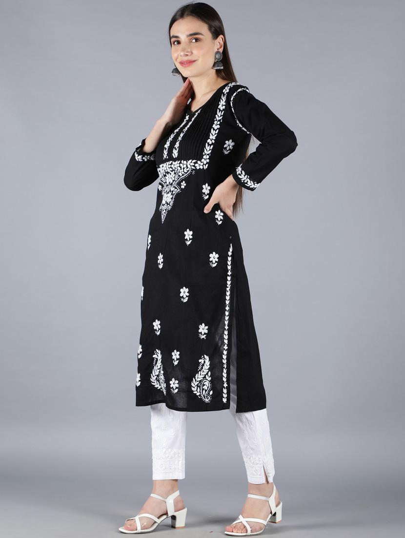 women's straight kurta - 18570806 - Standard Image - 1