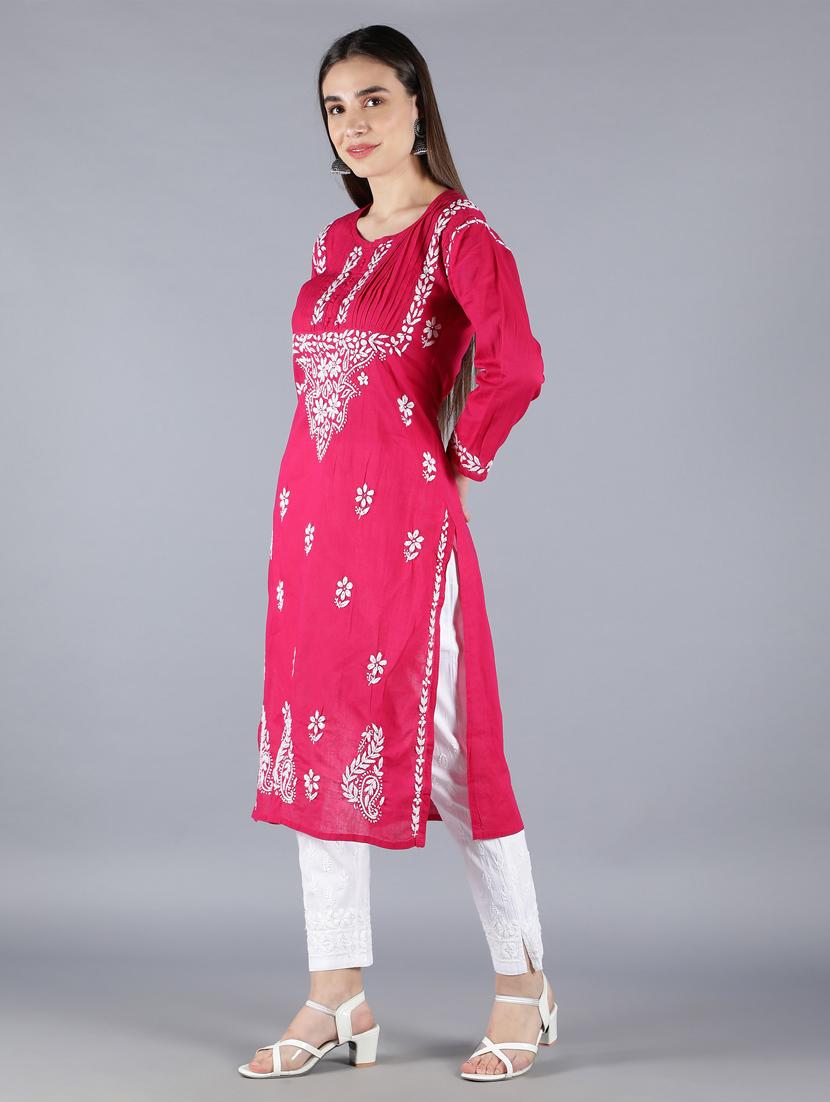 women's straight kurta - 18570807 - Standard Image - 1