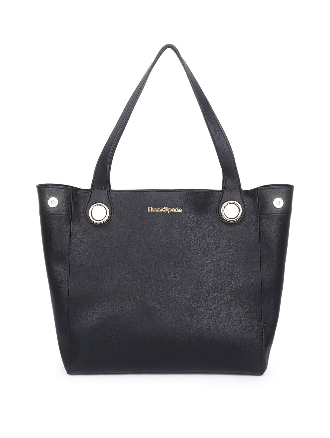 black solid regular tote - 18570849 - Zoom Image - 0