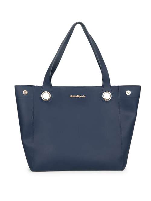 navy blue solid regular tote - 18570850 -  Standard Image - 0