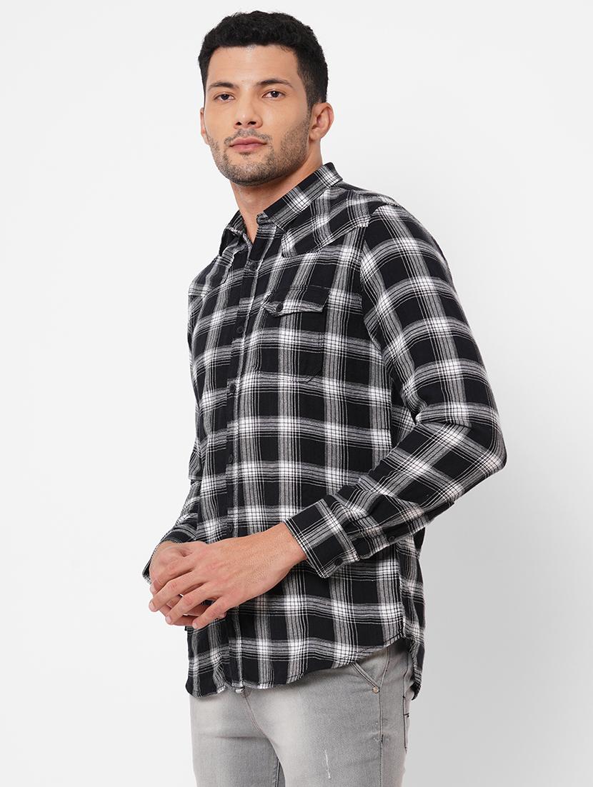 mens checks casual shirt - 18570984 -  Standard Image - 1