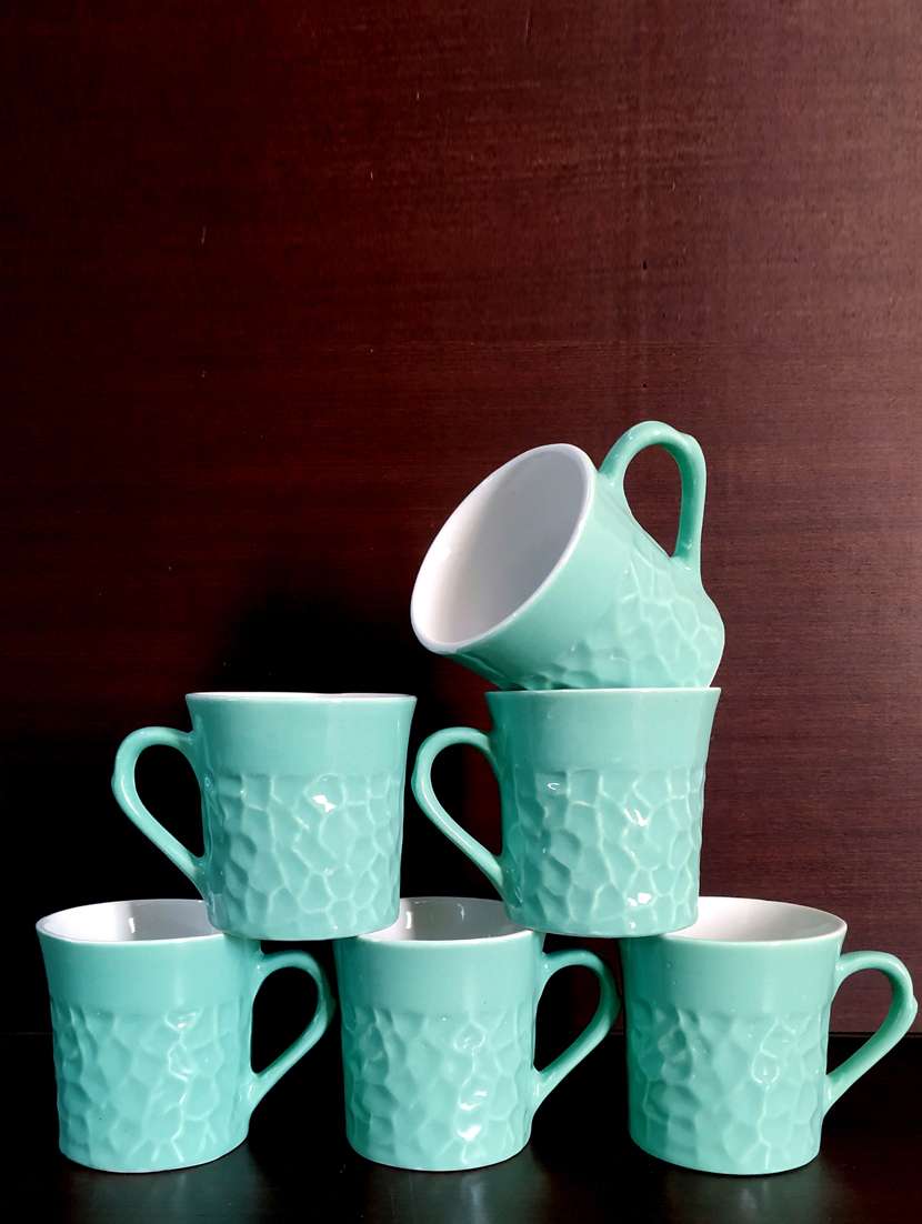 set of 6 designer cup set 