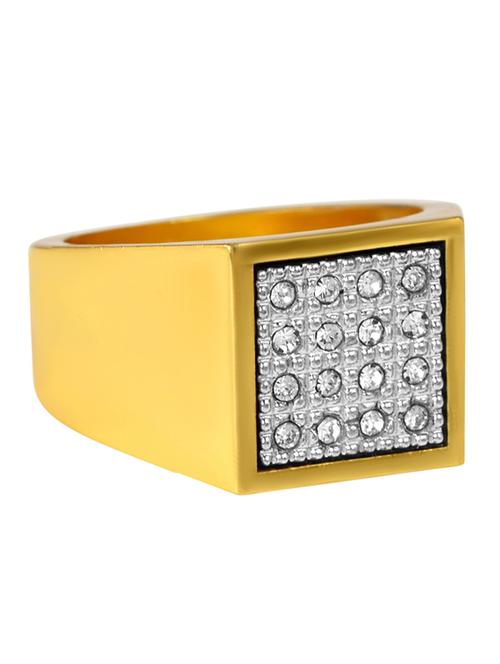 gold brass finger ring - 18573253 - Standard Image - 0