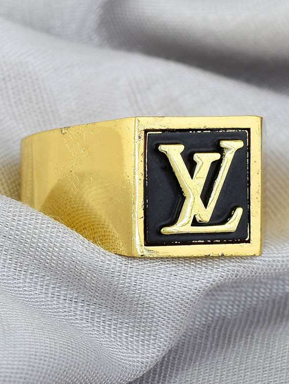 gold brass finger  ring