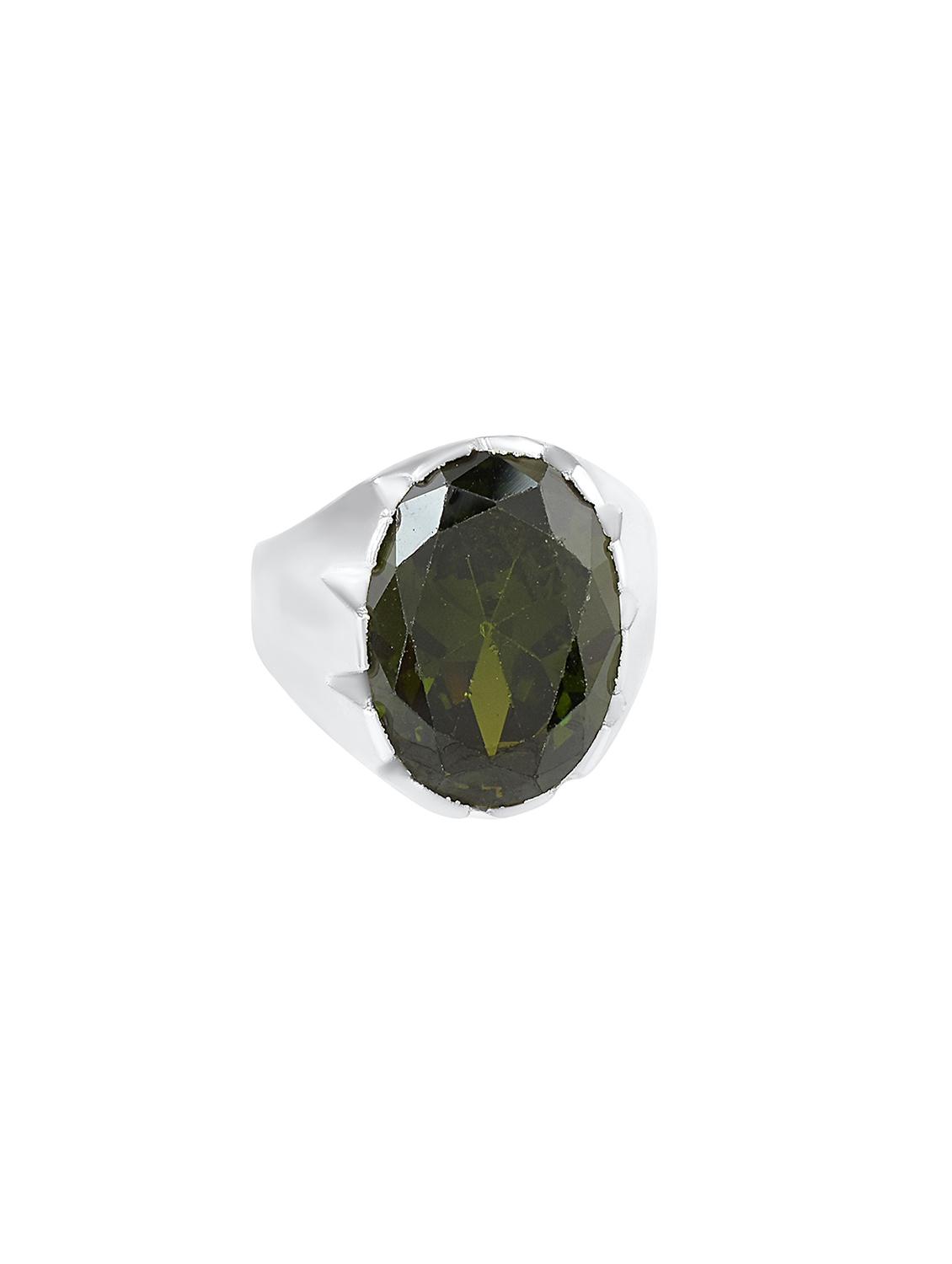white brass finger  ring - 18573311 -  Standard Image - 1