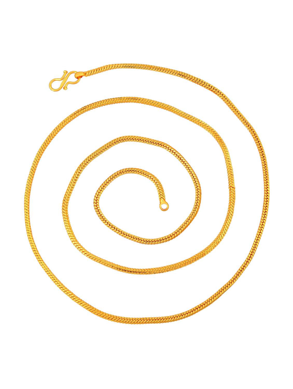 gold plated chain necklace  - 18573357 -  Standard Image - 1