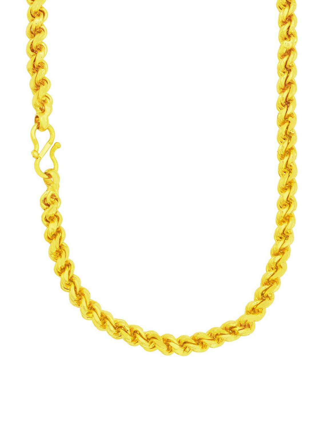 gold plated chain necklace  - 18573370 -  Standard Image - 1