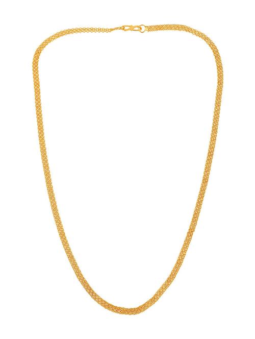 gold plated necklace chain  - 18573541 -  Standard Image - 0