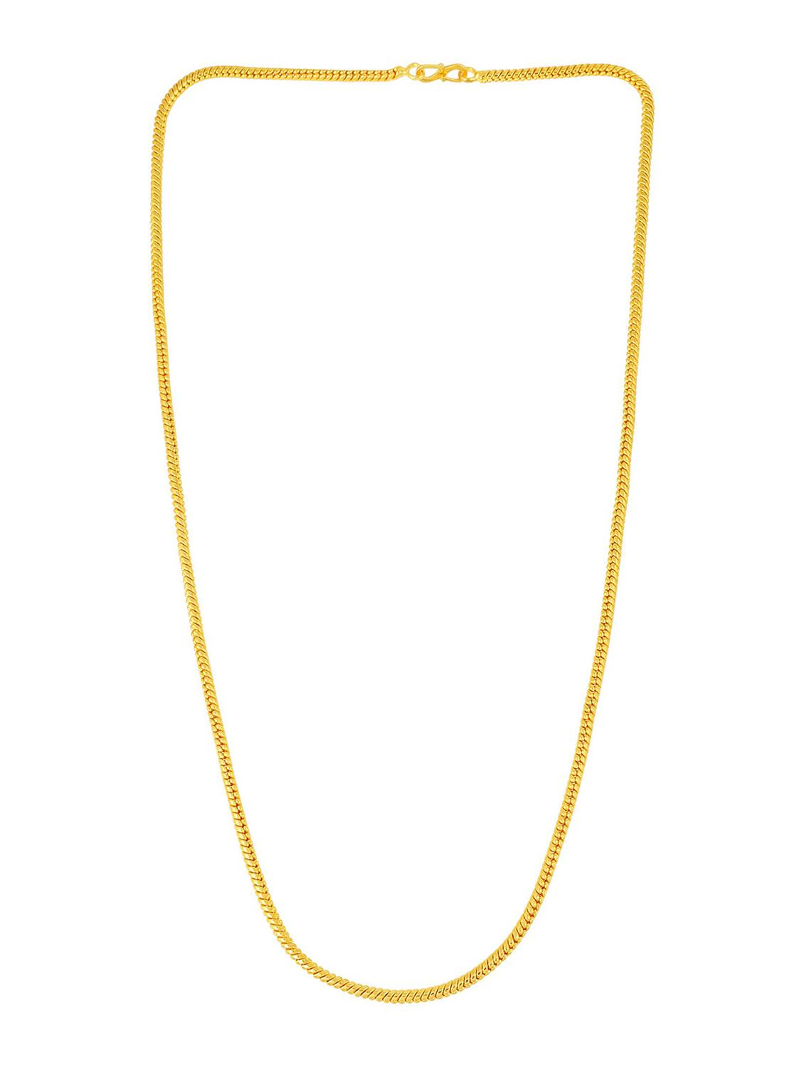 gold plated necklace chain  - 18573543 -  Zoom Image - 0