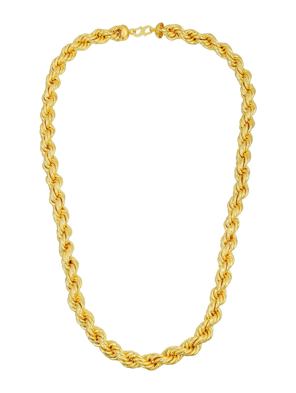 gold plated necklace chain - 18573554 - Zoom Image - 0