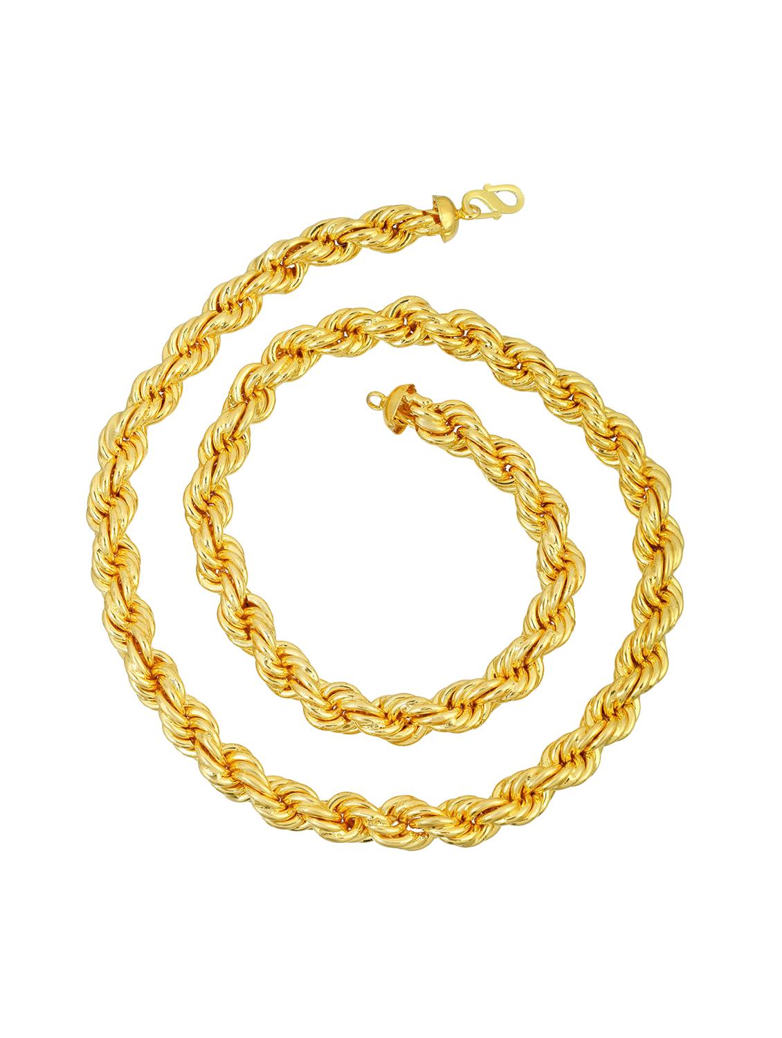 gold plated necklace chain - 18573554 - Standard Image - 1