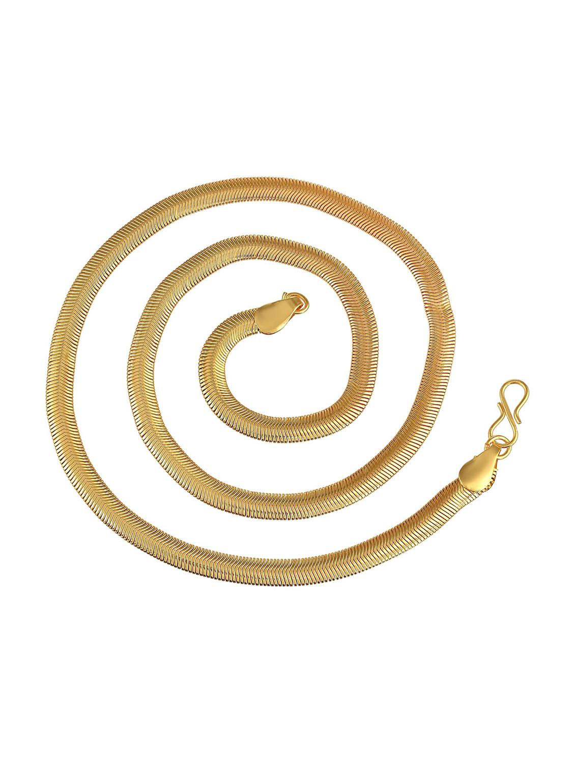 gold plated necklace chain - 18573562 - Standard Image - 1