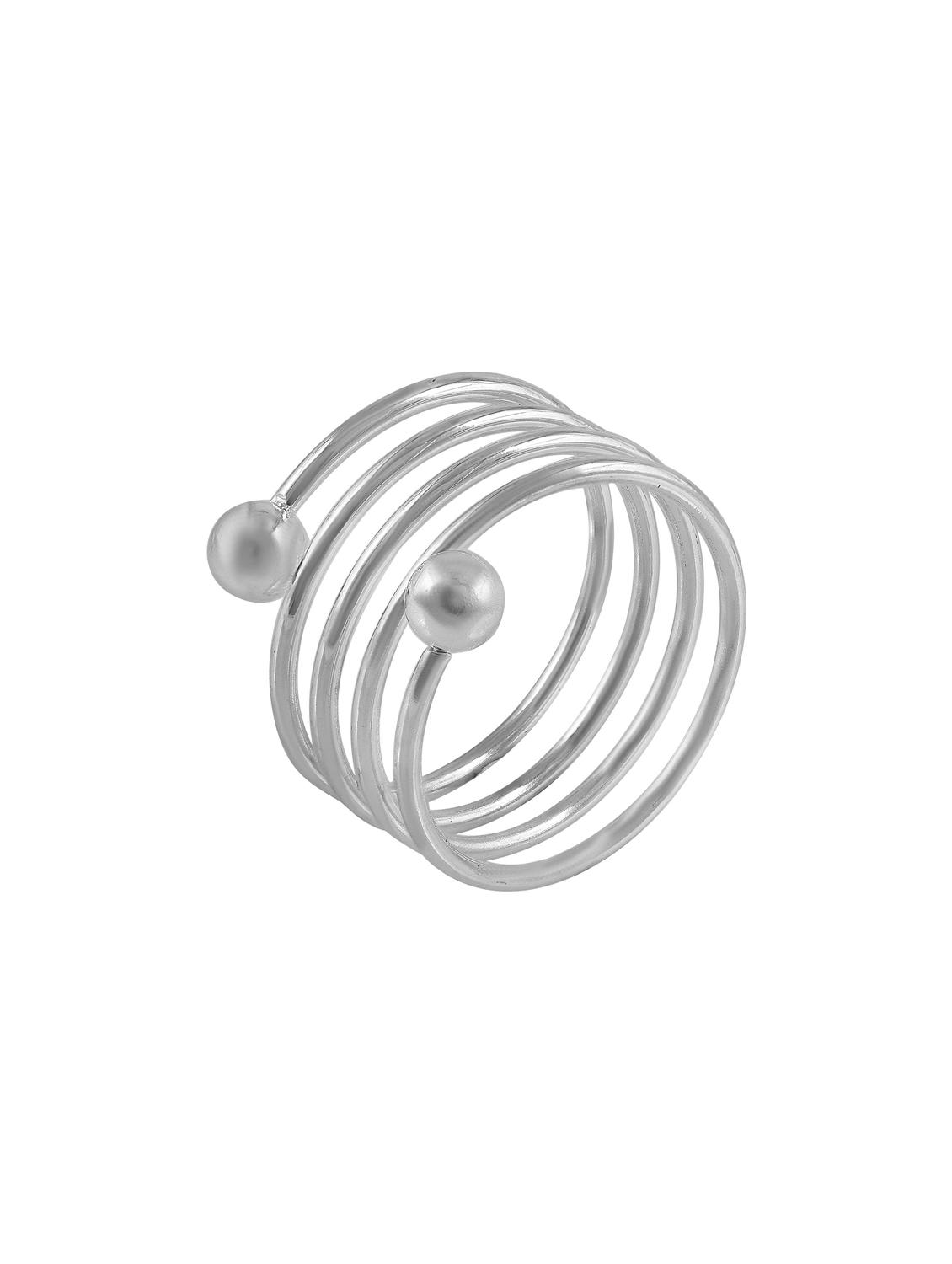 silver plated ring - 18573691 - Standard Image - 1