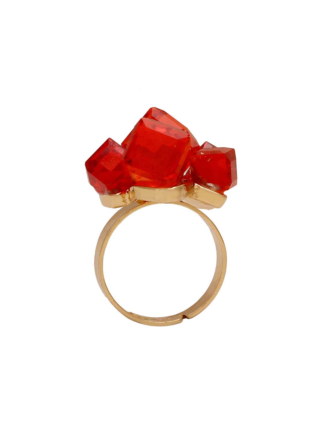 gold plated finger ring