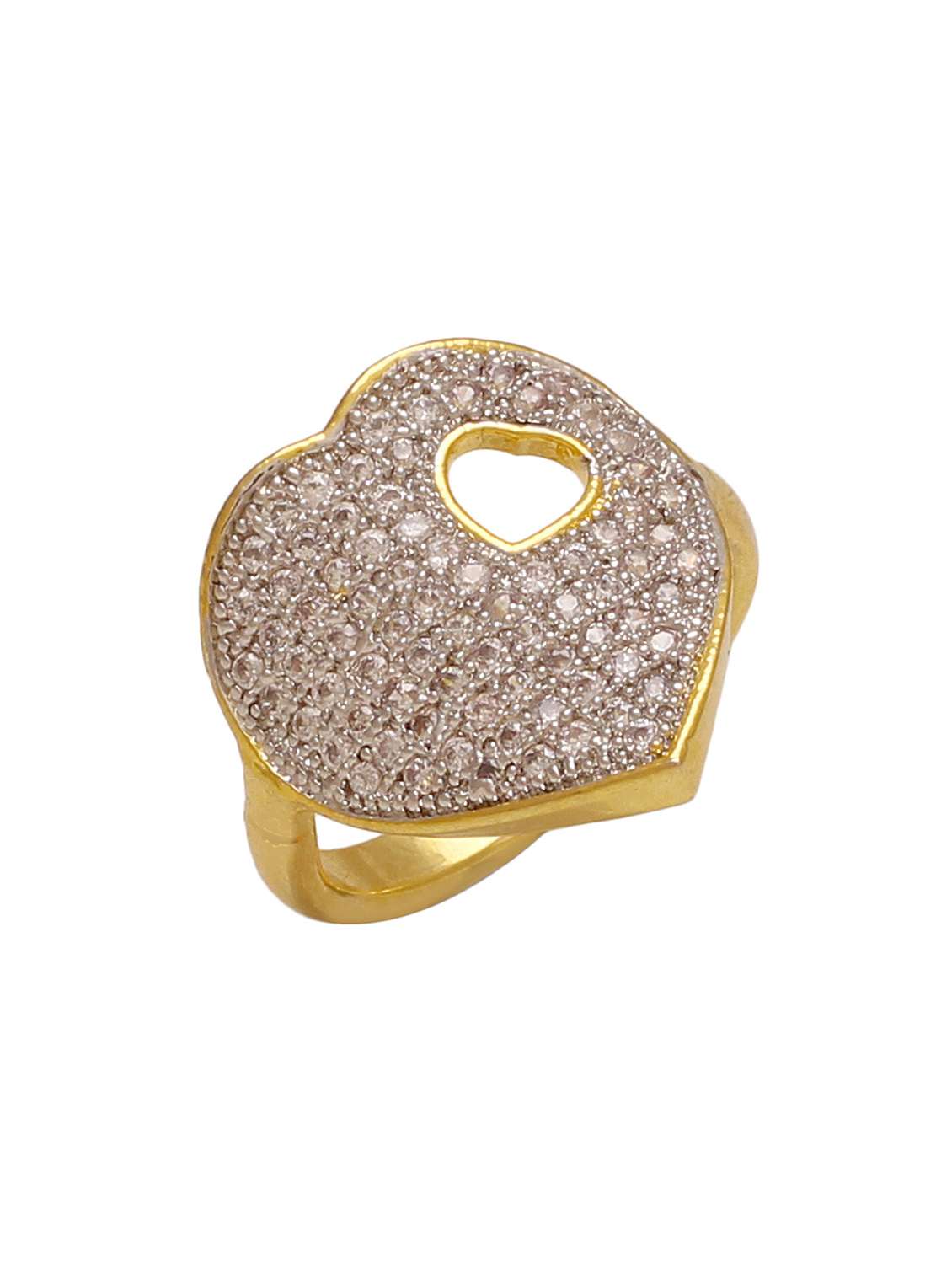 gold plated finger ring