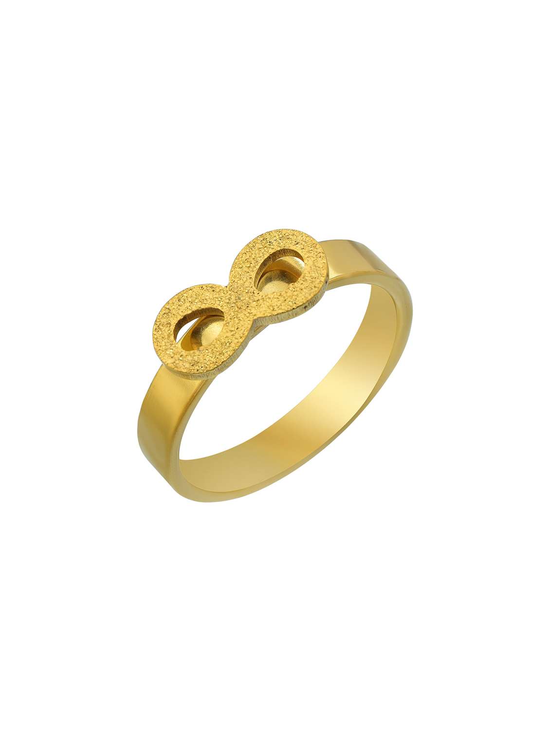 gold plated finger ring - 18573850 -  Standard Image - 1