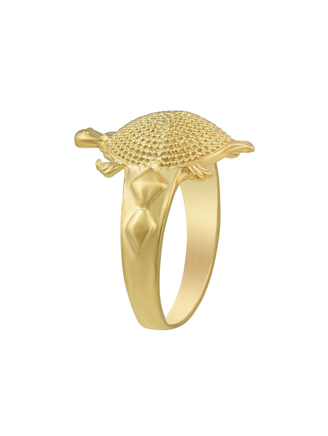 gold plated finger ring