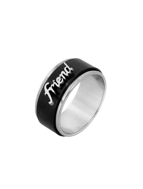 unisex silver plated ring - 18573863 -  Standard Image - 0