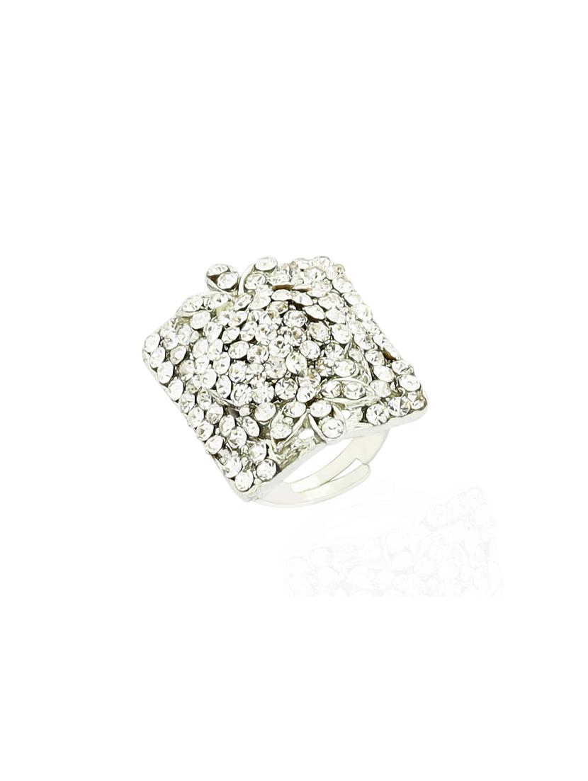 silver plated finger ring - 18573875 - Standard Image - 1